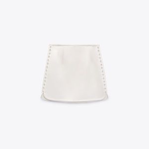 Zara satin effect skirt